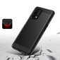 Hurtel Carbon Case mallille OnePlus Nord N200 5G, musta hinta ja tiedot | Puhelimen kuoret ja kotelot | hobbyhall.fi