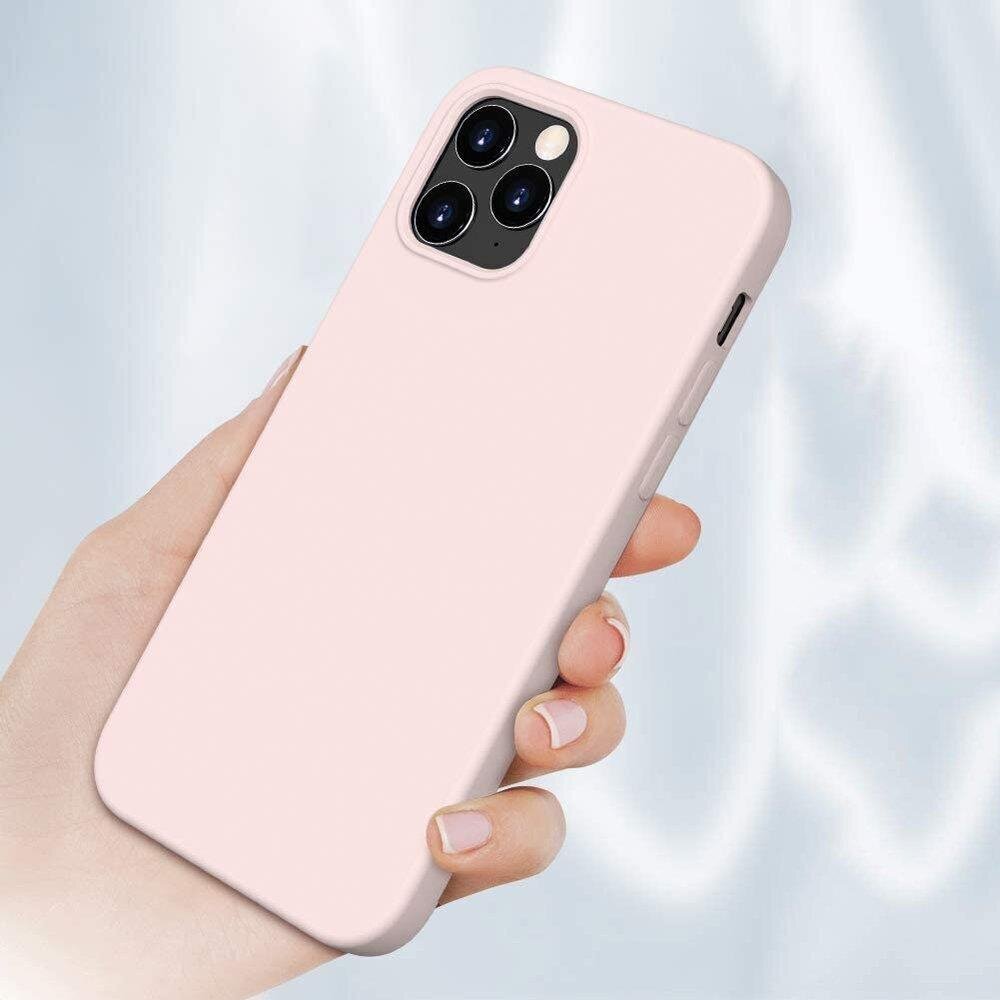 Silicone Case Soft Flexible Rubber Cover mallille iPhone 13 Pro hinta ja tiedot | Puhelimen kuoret ja kotelot | hobbyhall.fi