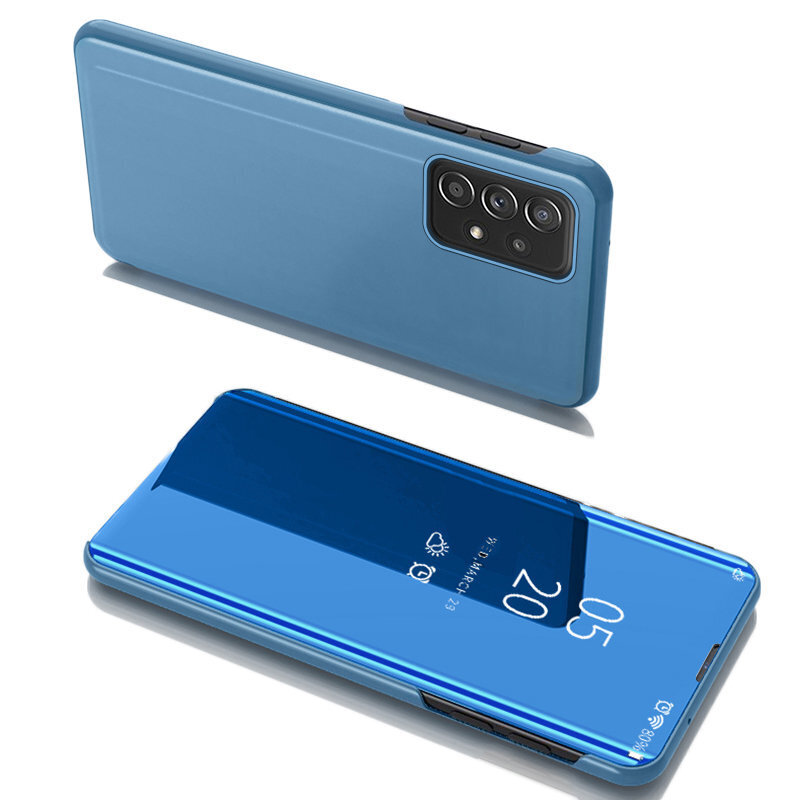 Hurtel Clear View Case mallille Samsung Galaxy A53 5G, sininen hinta ja tiedot | Puhelimen kuoret ja kotelot | hobbyhall.fi