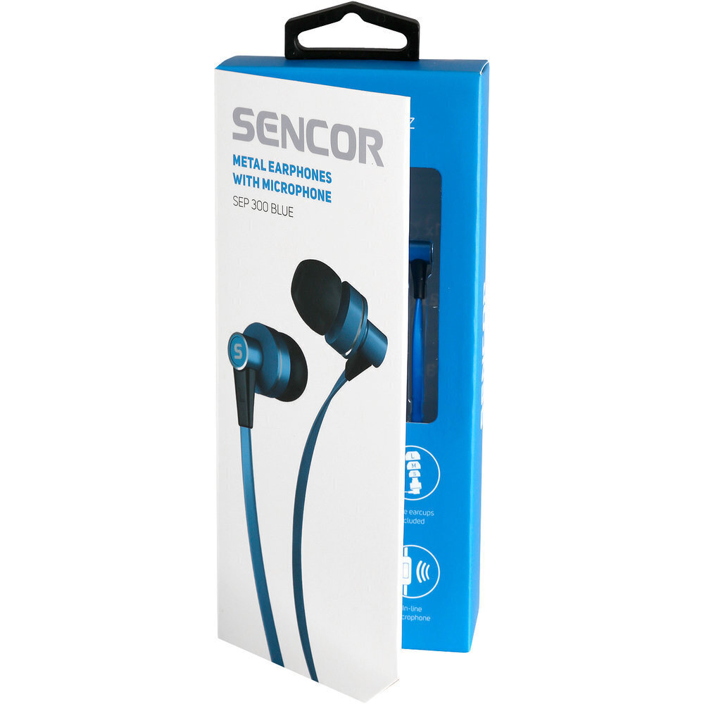 Sencor SEP 300 in-ear kuulokkeet hinta ja tiedot | Kuulokkeet | hobbyhall.fi