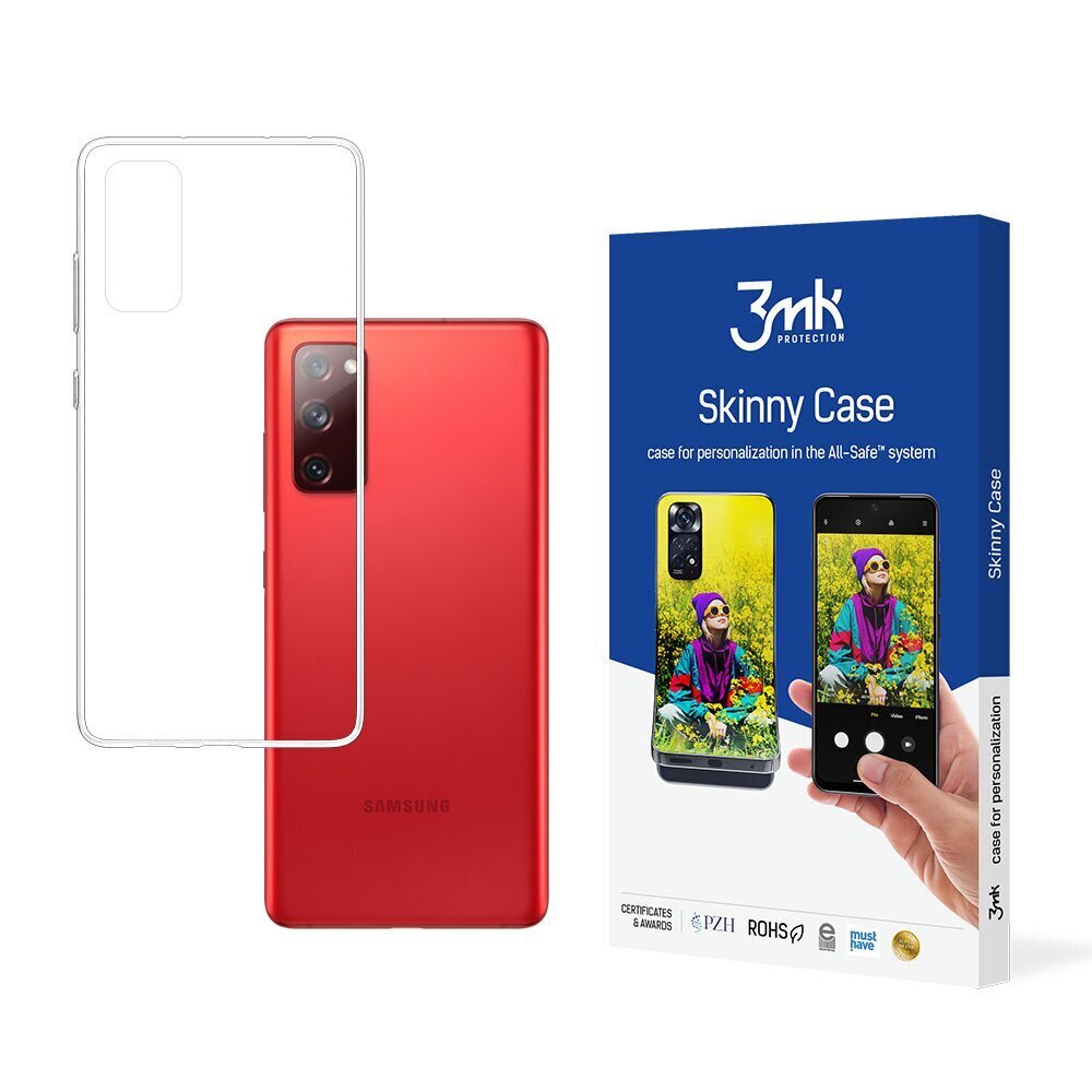 3mk Skinny Case mallille Samsung Galaxy S20 FE 5G, läpinäkyvä hinta ja tiedot | Puhelimen kuoret ja kotelot | hobbyhall.fi