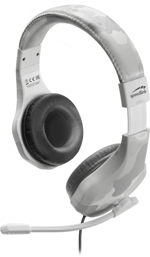 Speedlink kuulokkeet + mikrofoni Raidor PS4, valkoinen (SL-450303-WE). hinta ja tiedot | Kuulokkeet | hobbyhall.fi