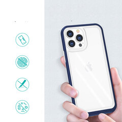 Hurtel Clear 3in1 Case mallille iPhone 13 Pro, sininen hinta ja tiedot | Puhelimen kuoret ja kotelot | hobbyhall.fi
