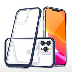 Hurtel Clear 3in1 Case mallille iPhone 13 Pro Max, sininen hinta ja tiedot | Puhelimen kuoret ja kotelot | hobbyhall.fi