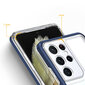 Hurtel Clear 3in1 Case mallille Samsung Galaxy S21 Ultra 5G, sininen hinta ja tiedot | Puhelimen kuoret ja kotelot | hobbyhall.fi