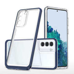 Hurtel Clear 3in1 Case mallille Samsung Galaxy S22 + (S22 Plus), sininen hinta ja tiedot | Puhelimen kuoret ja kotelot | hobbyhall.fi