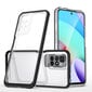 Hurtel Clear 3in1 Case mallille Xiaomi Redmi 10, musta hinta ja tiedot | Puhelimen kuoret ja kotelot | hobbyhall.fi