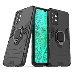 Ring Armor tough hybrid case cover + magnetic holder, mallille Samsung Galaxy A33 5G, musta hinta ja tiedot | Ring Armor Puhelimet, älylaitteet ja kamerat | hobbyhall.fi