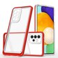 Hurtel Clear 3in1 Case mallille Samsung Galaxy A33 5G, punainen hinta ja tiedot | Puhelimen kuoret ja kotelot | hobbyhall.fi