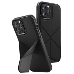Uniq case Transforma, mallille iPhone 13 Pro Max, musta hinta ja tiedot | Puhelimen kuoret ja kotelot | hobbyhall.fi