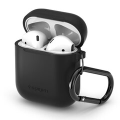 Spigen Apple AirPods Black hinta ja tiedot | Kuulokkeiden tarvikkeet | hobbyhall.fi