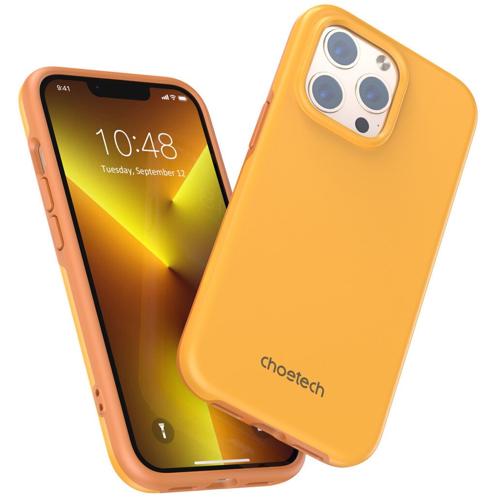 Choetech Case mallille iPhone 13 Pro Max PC0114-MFM-YE, oranssi hinta ja tiedot | Puhelimen kuoret ja kotelot | hobbyhall.fi