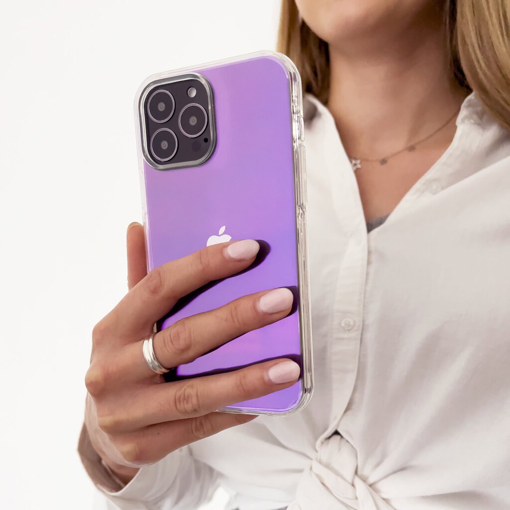 Hurtel Aurora Case mallille iPhone 13, violetti hinta ja tiedot | Puhelimen kuoret ja kotelot | hobbyhall.fi