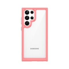 Outer Space Case, mallille Samsung Galaxy S22 Ultra, punainen hinta ja tiedot | Puhelimen kuoret ja kotelot | hobbyhall.fi