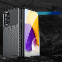 Hurtel Thunder Case mallille Samsung Galaxy A73, musta hinta ja tiedot | Puhelimen kuoret ja kotelot | hobbyhall.fi