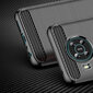 Hurtel Carbon Case mallille Nokia X100, musta hinta ja tiedot | Puhelimen kuoret ja kotelot | hobbyhall.fi