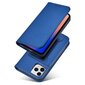 Hurtel Magnet Card Case mallille iPhone 12 Pro Max, sininen hinta ja tiedot | Puhelimen kuoret ja kotelot | hobbyhall.fi