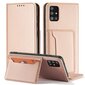 Hurtel Magnet Card Case mallille Samsung Galaxy A13 5G, pinkki hinta ja tiedot | Puhelimen kuoret ja kotelot | hobbyhall.fi