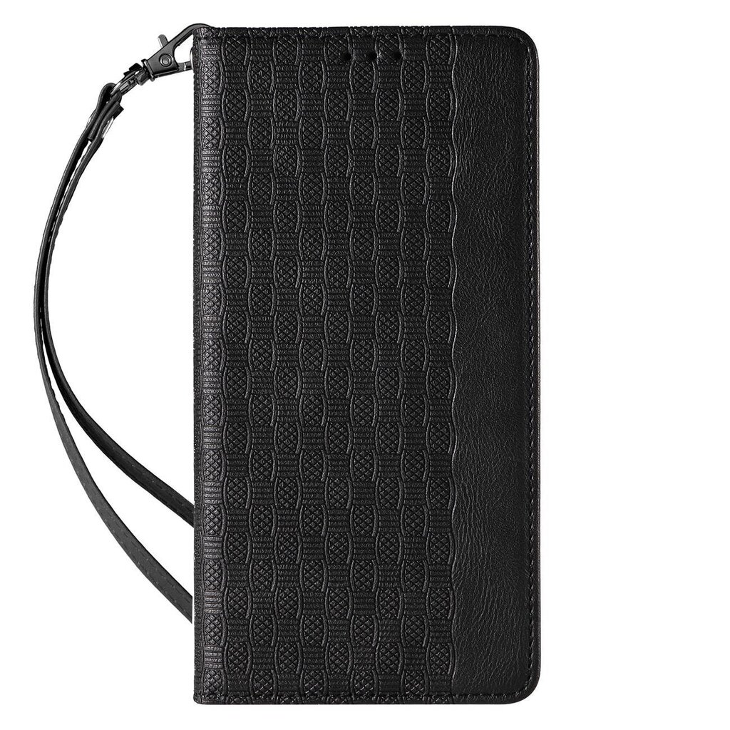 Hurtel Magnet Strap Case mallille iPhone 13 mini, musta hinta ja tiedot | Puhelimen kuoret ja kotelot | hobbyhall.fi