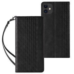 Hurtel Magnet Strap Case mallille iPhone 13 mini, musta hinta ja tiedot | Puhelimen kuoret ja kotelot | hobbyhall.fi