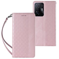 Hurtel Magnet Strap Case mallille Samsung Galaxy A52 5G, pinkki hinta ja tiedot | Puhelimen kuoret ja kotelot | hobbyhall.fi