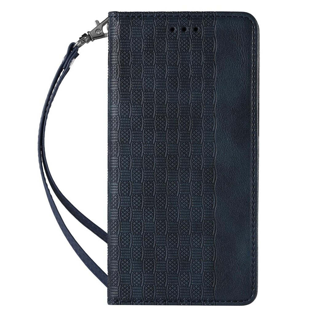 Hurtel Magnet Strap Case mallille Samsung Galaxy S22 + (S22 Plus), sininen hinta ja tiedot | Puhelimen kuoret ja kotelot | hobbyhall.fi