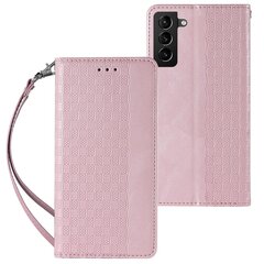 Hurtel Magnet Strap Case mallille Samsung Galaxy S22 + (S22 Plus), pinkki hinta ja tiedot | Puhelimen kuoret ja kotelot | hobbyhall.fi