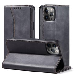 Hurtel Magnet Fancy Case mallille iPhone 12 Pro, musta hinta ja tiedot | Puhelimen kuoret ja kotelot | hobbyhall.fi
