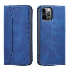 Hurtel Magnet Fancy Case mallille iPhone 12 Pro, sininen hinta ja tiedot | Puhelimen kuoret ja kotelot | hobbyhall.fi