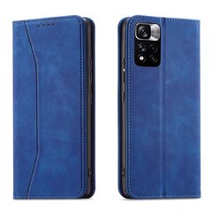 Hurtel Magnet Fancy Case mallille Xiaomi Redmi Note 11 Pro, sininen hinta ja tiedot | Puhelimen kuoret ja kotelot | hobbyhall.fi