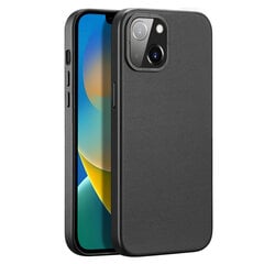 Dux Ducis Grit Leather iPhone 14 Plus Black hinta ja tiedot | Puhelimen kuoret ja kotelot | hobbyhall.fi