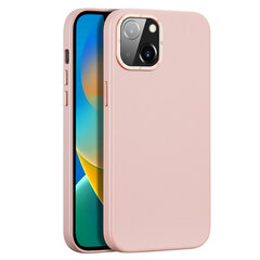 Dux Ducis Grit Leather mallille iPhone 14 Plus (MagSafe), pinkki hinta ja tiedot | Puhelimen kuoret ja kotelot | hobbyhall.fi