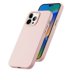 Dux Ducis Grit Leather mallille iPhone 14 Pro (MagSafe), pinkki hinta ja tiedot | Puhelimen kuoret ja kotelot | hobbyhall.fi