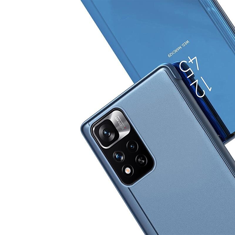 Hurtel Clear View Case mallille Xiaomi Redmi Note 11 Pro + 5G / 11 Pro 5G / 11 Pro, pinkki hinta ja tiedot | Puhelimen kuoret ja kotelot | hobbyhall.fi