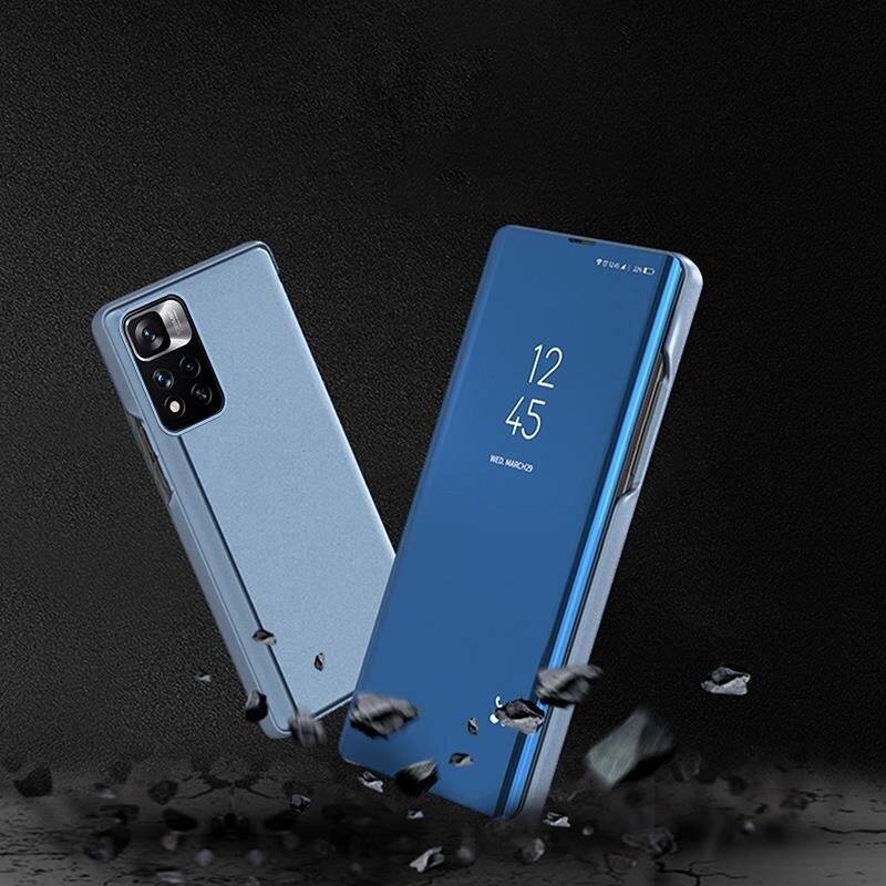 Hurtel Clear View Case mallille Xiaomi Redmi Note 11 Pro + 5G / 11 Pro 5G / 11 Pro, pinkki hinta ja tiedot | Puhelimen kuoret ja kotelot | hobbyhall.fi