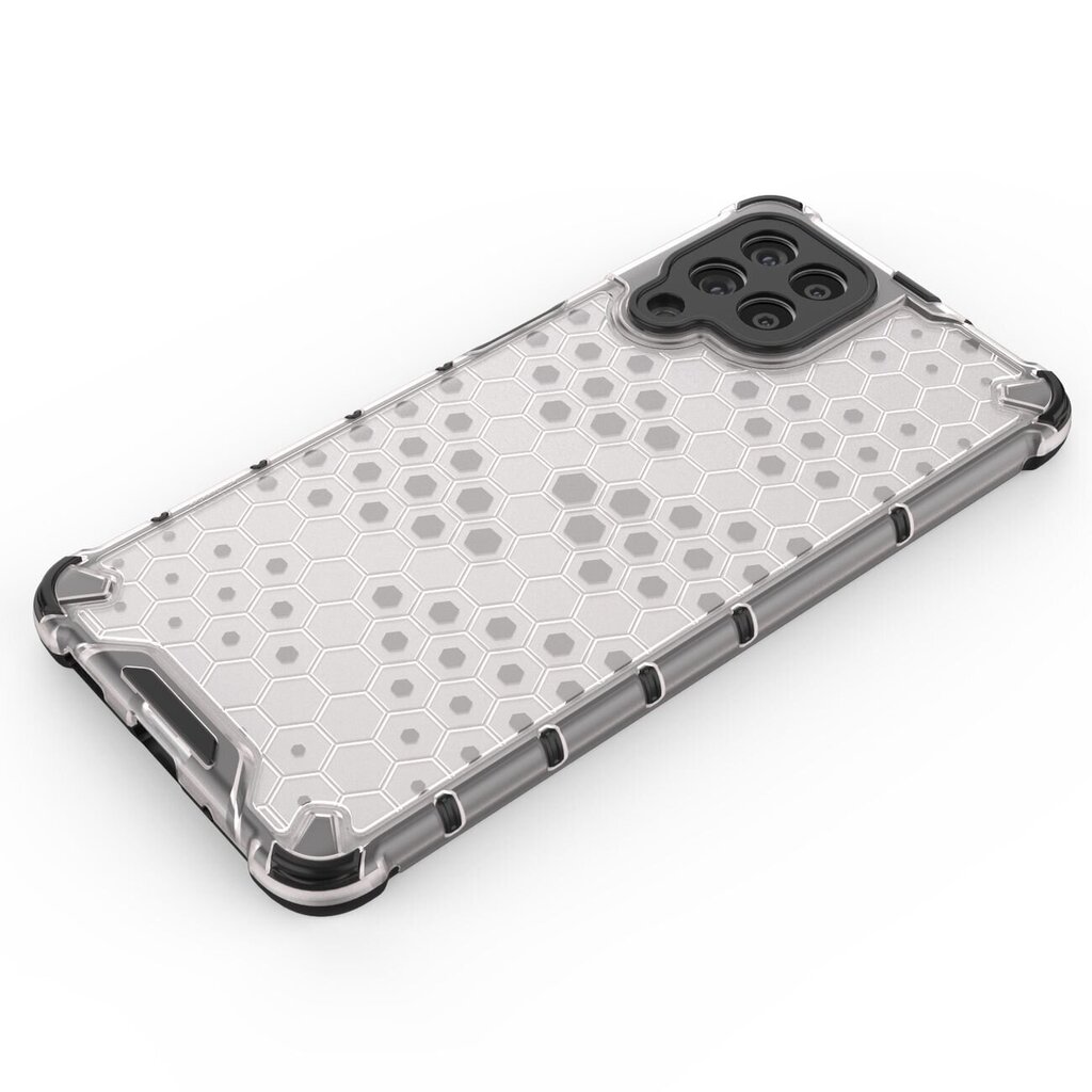 Hurtel Honeycomb Case mallille Samsung Galaxy M53 5G, läpinäkyvä hinta ja tiedot | Puhelimen kuoret ja kotelot | hobbyhall.fi