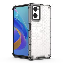 Hurtel Honeycomb Case mallille Oppo A76 / Oppo A36 / Realme 9i, musta hinta ja tiedot | Puhelimen kuoret ja kotelot | hobbyhall.fi