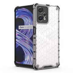 Hurtel Honeycomb Case mallille Realme 9 Pro, musta hinta ja tiedot | Puhelimen kuoret ja kotelot | hobbyhall.fi