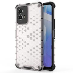 Hurtel Honeycomb Case mallille Vivo Y55 / Y75 / Y33s / iQOO Z6 / iQOO U5, läpinäkyvä hinta ja tiedot | Puhelimen kuoret ja kotelot | hobbyhall.fi