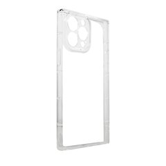 Hurtel Square Clear Case mallille iPhone 12, läpinäkyvä hinta ja tiedot | Puhelimen kuoret ja kotelot | hobbyhall.fi