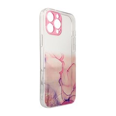 Hurtel Marble Case mallille iPhone 12, pinkki hinta ja tiedot | Puhelimen kuoret ja kotelot | hobbyhall.fi