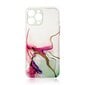 Hurtel Marble Case mallille iPhone 12 Pro Max, vihreä hinta ja tiedot | Puhelimen kuoret ja kotelot | hobbyhall.fi