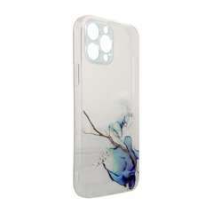Hurtel Marble Case mallille iPhone 12 Pro Max, sininen hinta ja tiedot | Puhelimen kuoret ja kotelot | hobbyhall.fi