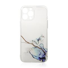 Hurtel Marble Case mallille iPhone 12 Pro Max, sininen hinta ja tiedot | Puhelimen kuoret ja kotelot | hobbyhall.fi