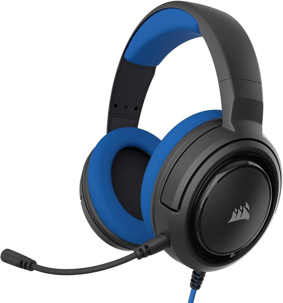 Corsair HS35 Blue hinta ja tiedot | Kuulokkeet | hobbyhall.fi