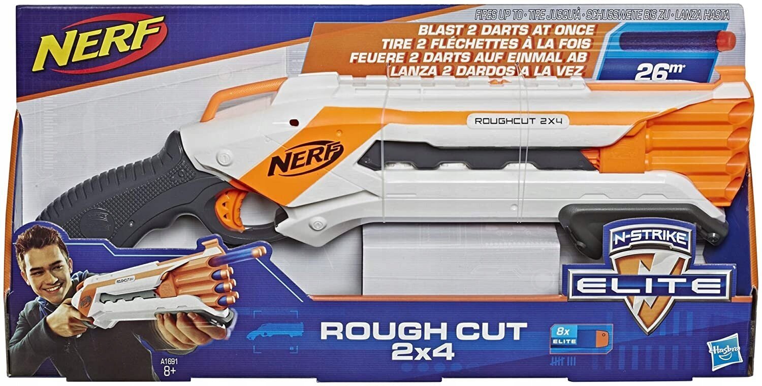 Nerf N-Strike Elite Rough haulikko hinta ja tiedot | Poikien lelut | hobbyhall.fi