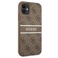 Originaal GUESS 4G Stripe - Iphone 11 , ruskea hinta ja tiedot | Puhelimen kuoret ja kotelot | hobbyhall.fi