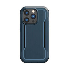 Raptic X-Doria Fort iPhone 14 Pro with MagSafe armored blue hinta ja tiedot | Puhelimen kuoret ja kotelot | hobbyhall.fi