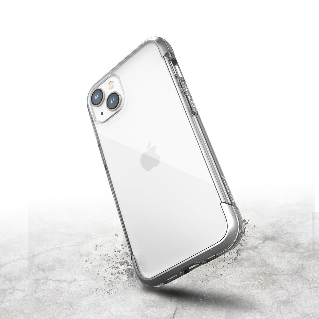 Raptic X-Doria Air iPhone 14 armored silver Silver hinta ja tiedot | Puhelimen kuoret ja kotelot | hobbyhall.fi