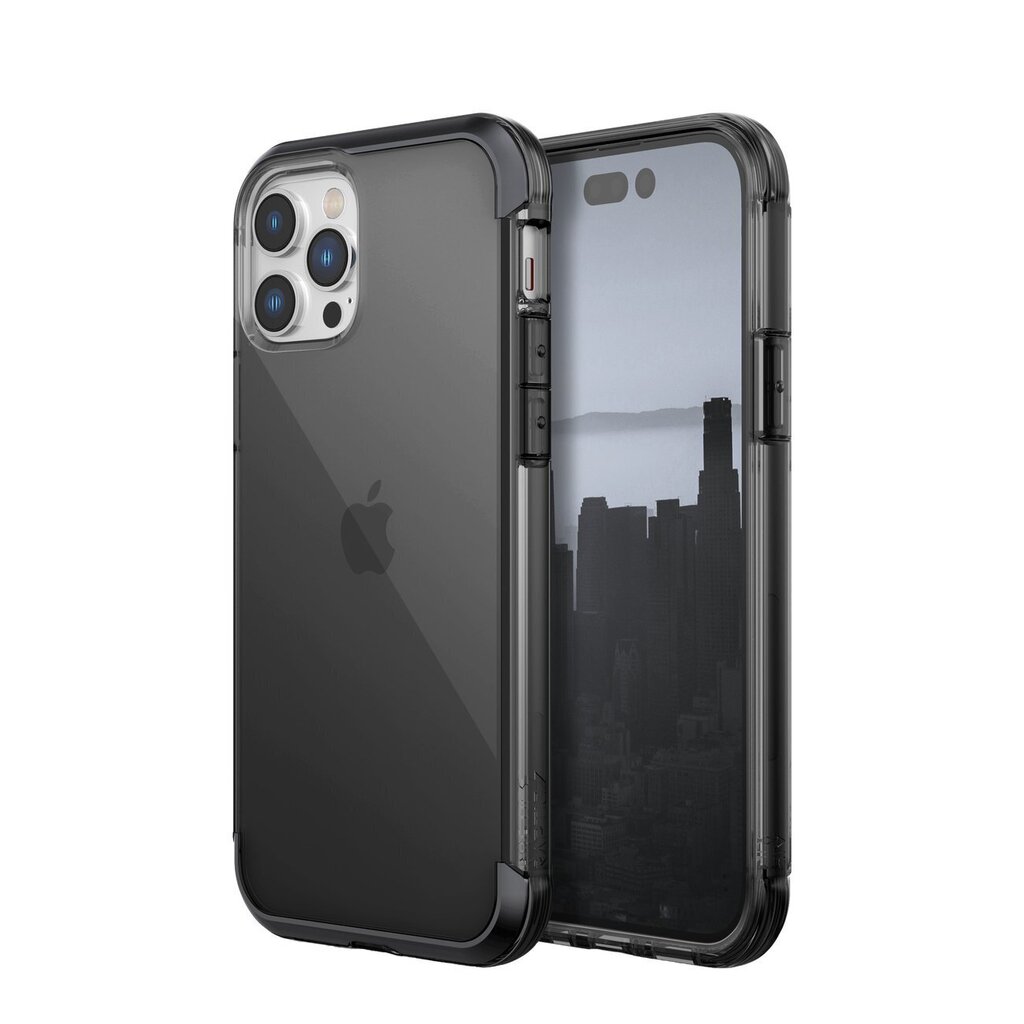 Raptic X-Doria Air iPhone 14 Pro armored gray Grey hinta ja tiedot | Puhelimen kuoret ja kotelot | hobbyhall.fi